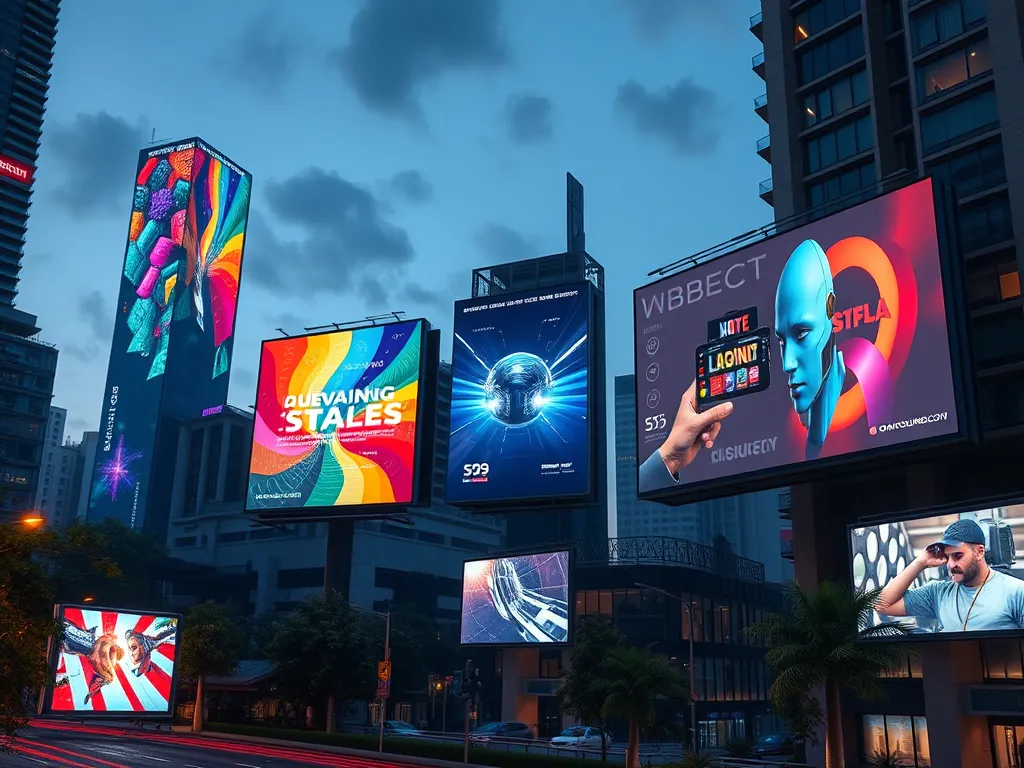 5 Innovative Digital Billboard Technologies Transforming Outdoor Advertising