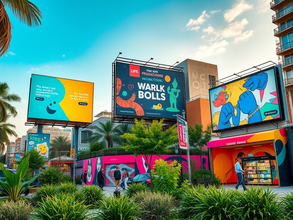 Creative Strategies for Small Businesses in Outdoor Advertising