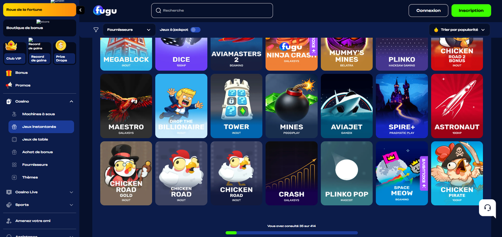 Fugu terms publishing an x45 wagering requirement on one hundred free spins