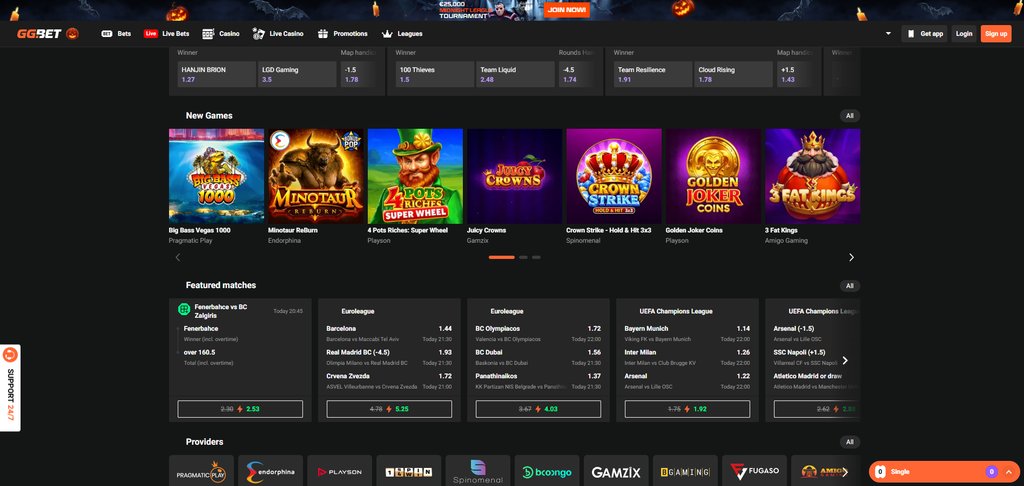 GGbet terms stating x30 wagering on fifty free spins at CAD 0.30