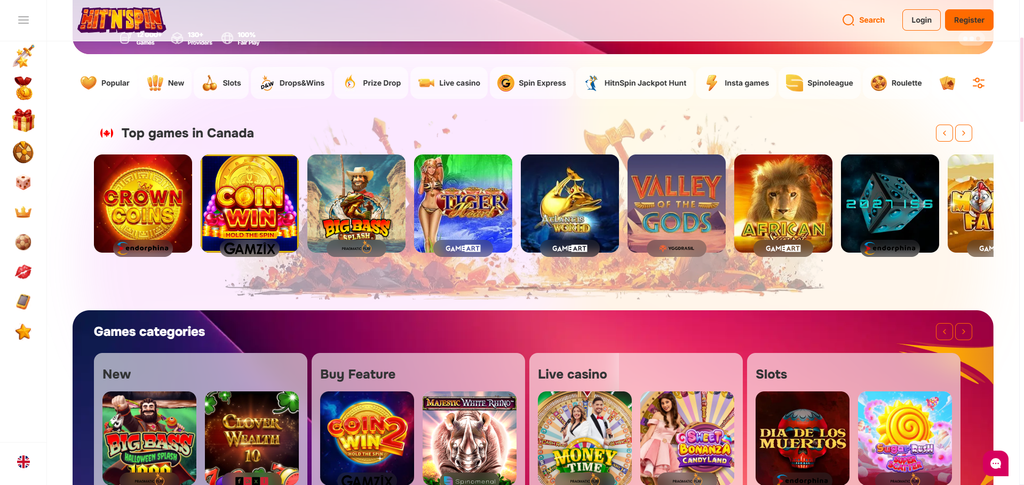 HitNSpin terms recording an x3 wagering requirement on its fifty free spins